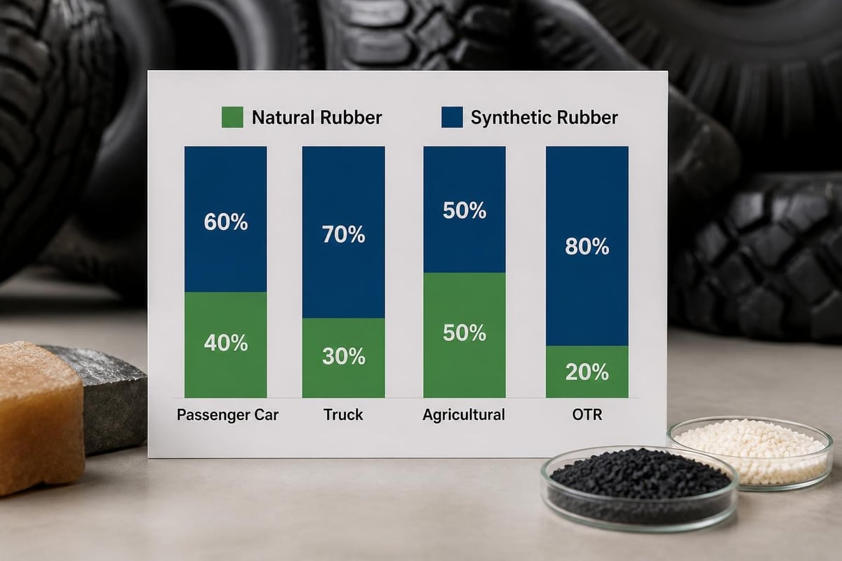 Tires Material: Complete Guide to Modern Tire Composition 2 Tire material composition layers
