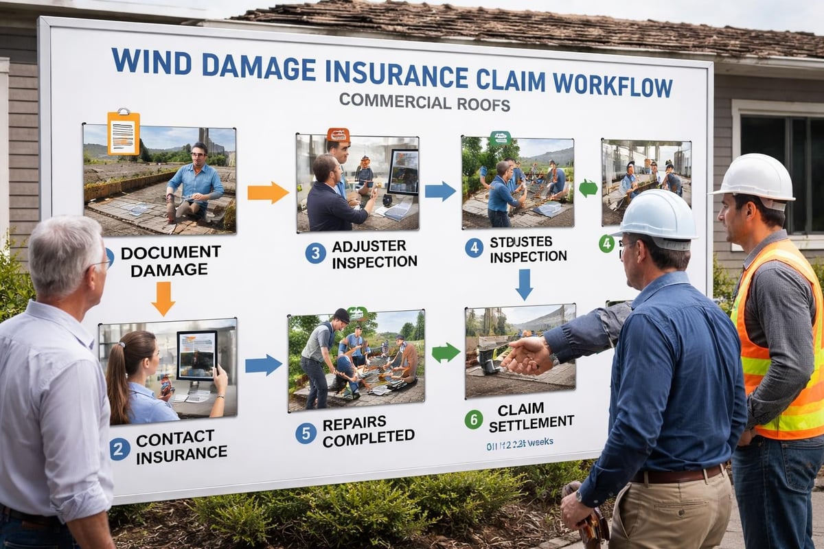 Insurance claim documentation process