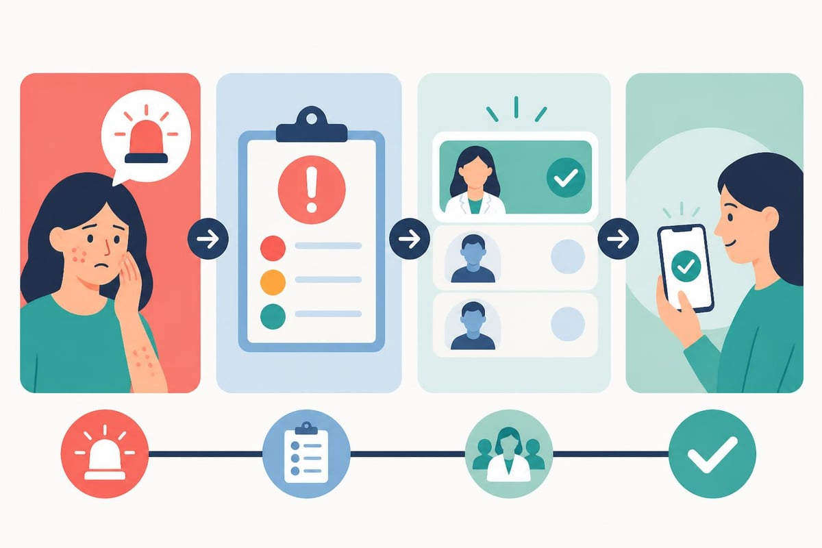 Workflow prenotazione urgente