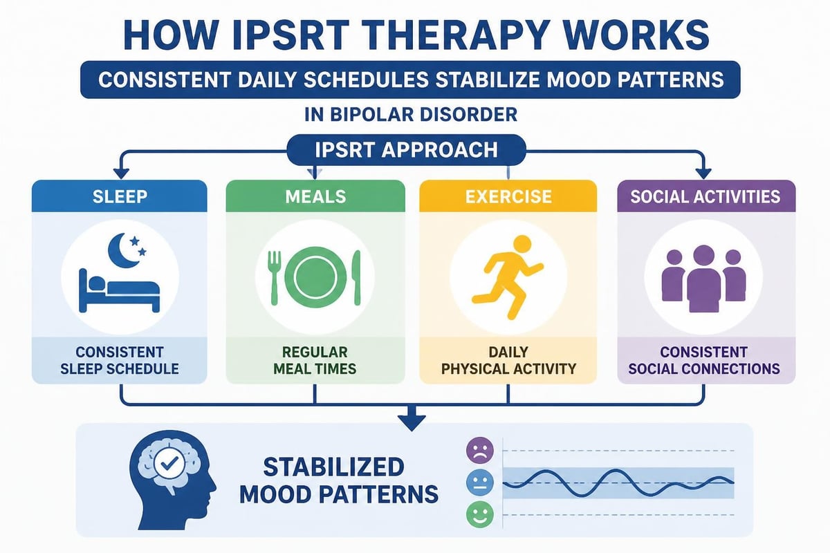 Daily routine structure in IPSRT