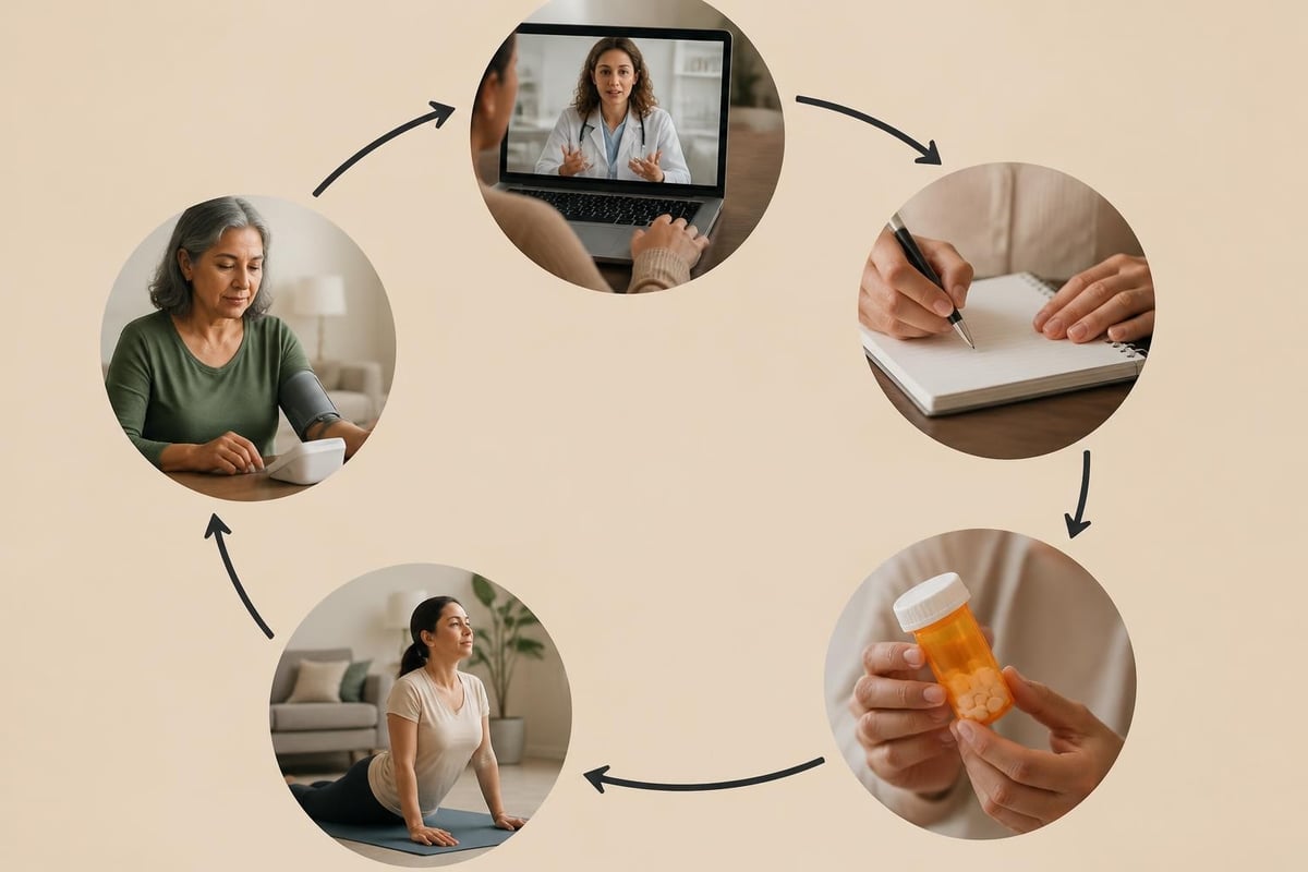 Chronic condition management cycle
