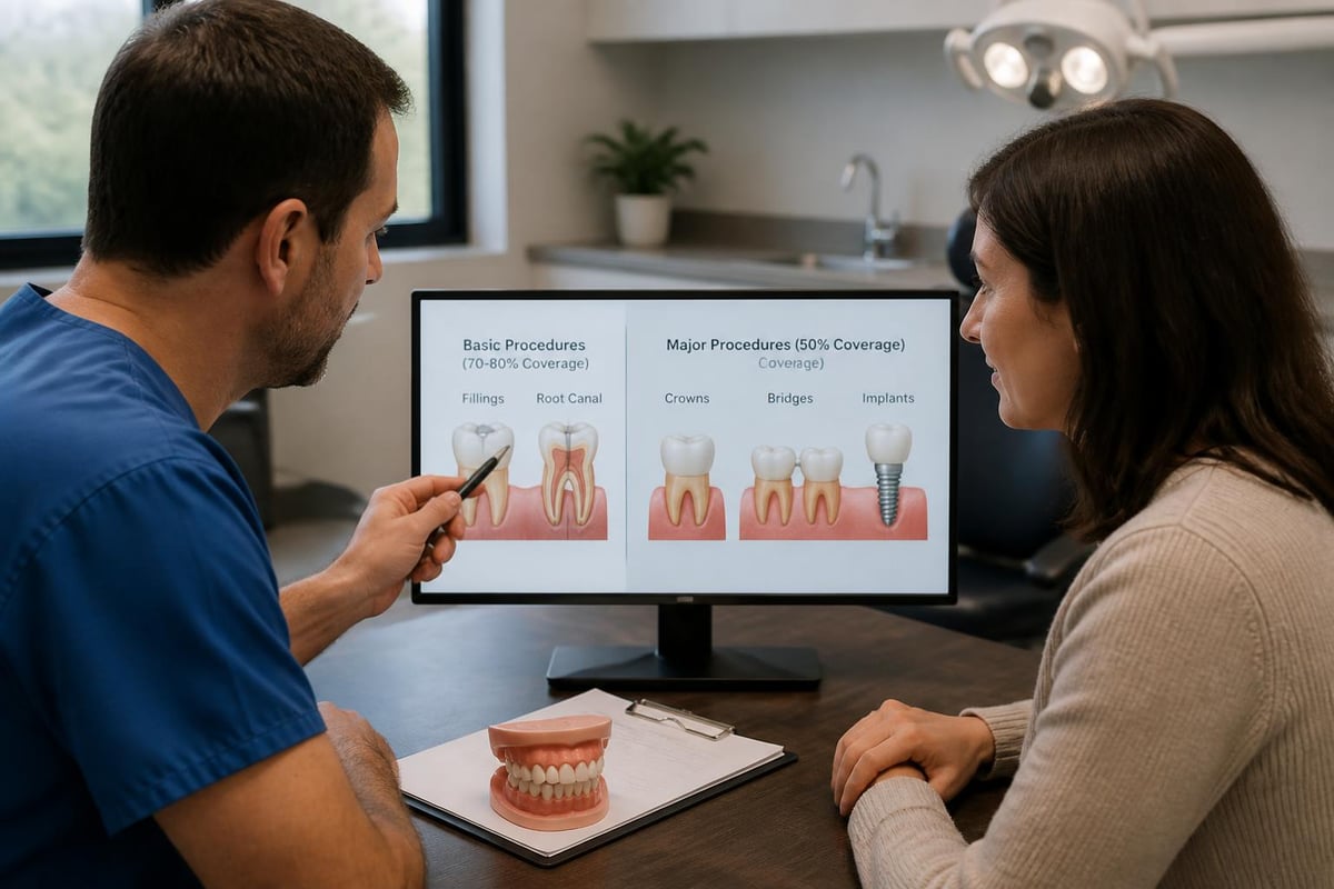 Basic vs major dental procedures