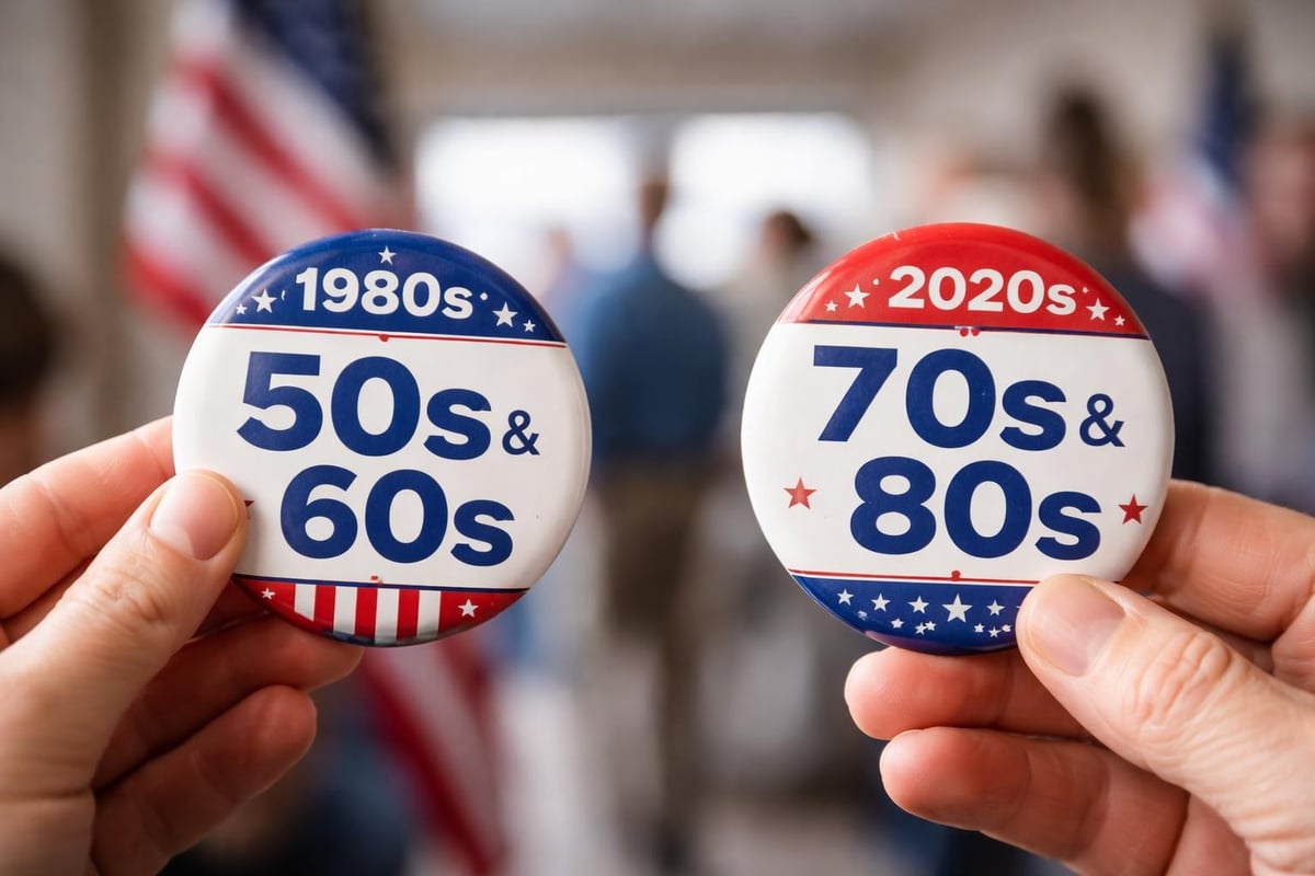 Voter age preferences evolution