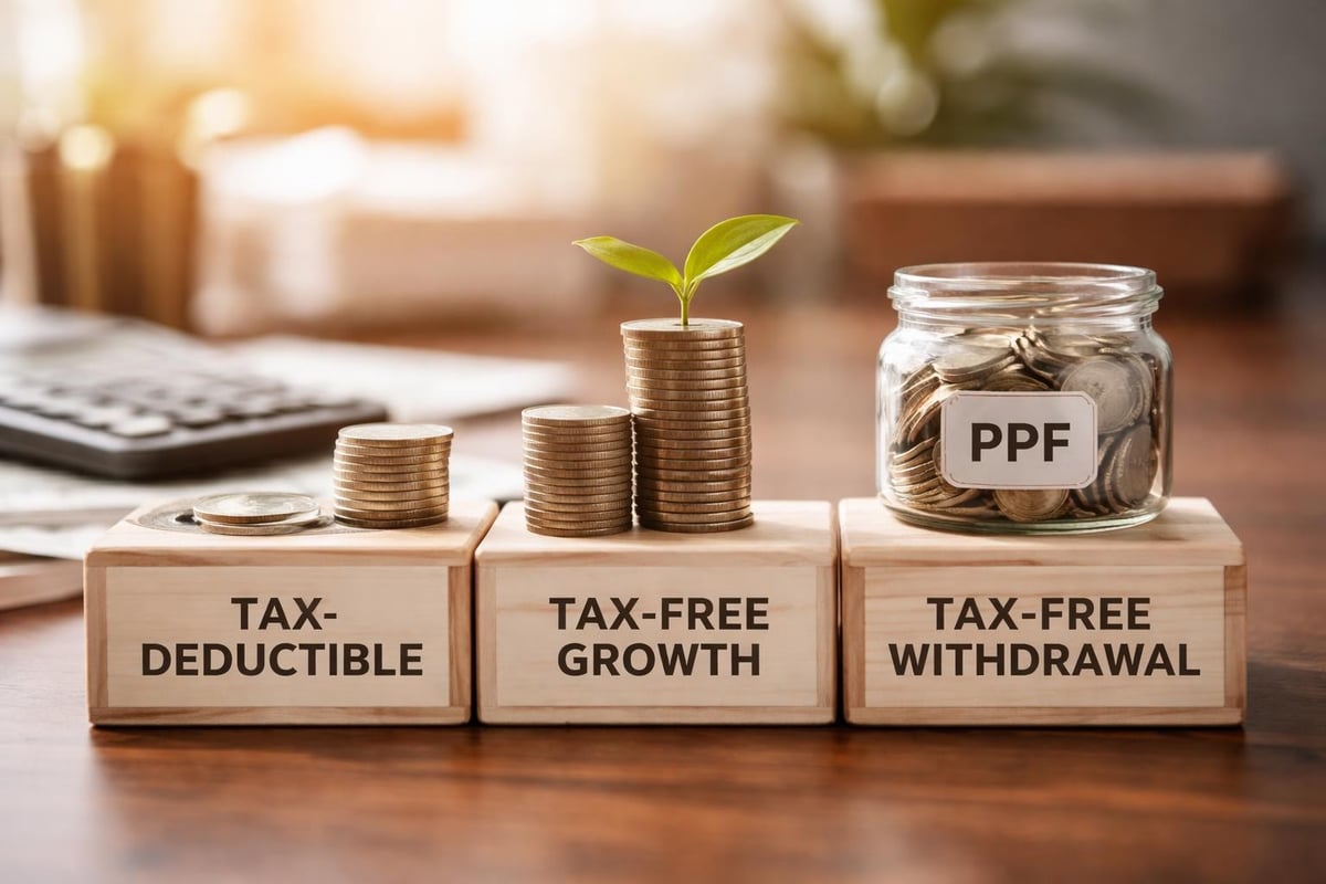 Triple tax exemption structure