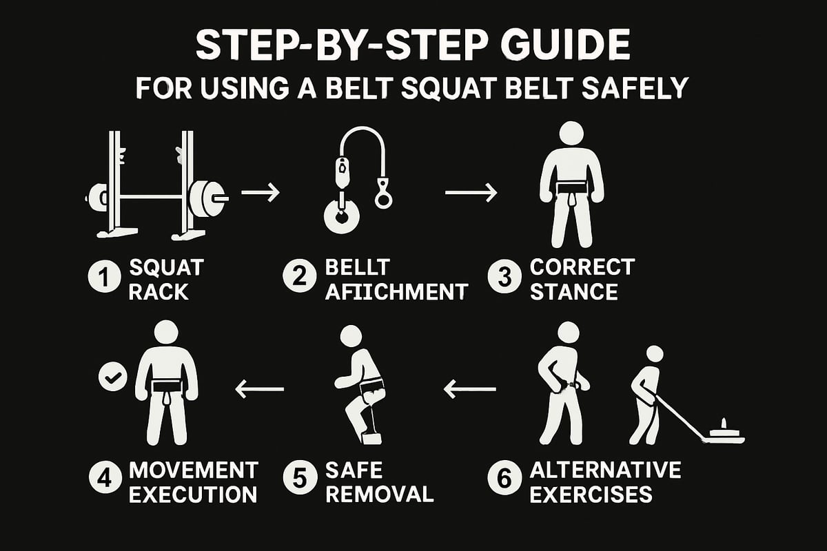 Step-by-Step Guide: How to Use a Belt Squat Belt Safely in 2025