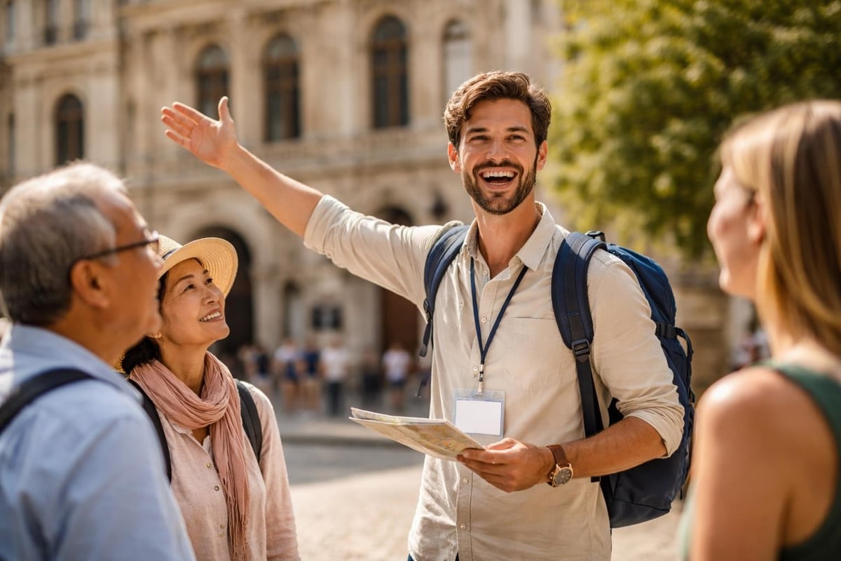 Tour guide qualities assessment