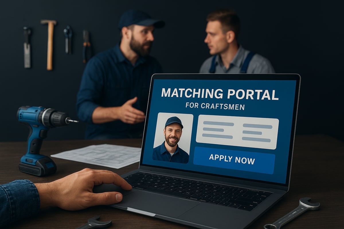 Was ist ein Matching Portal für Handwerker Bewerber?