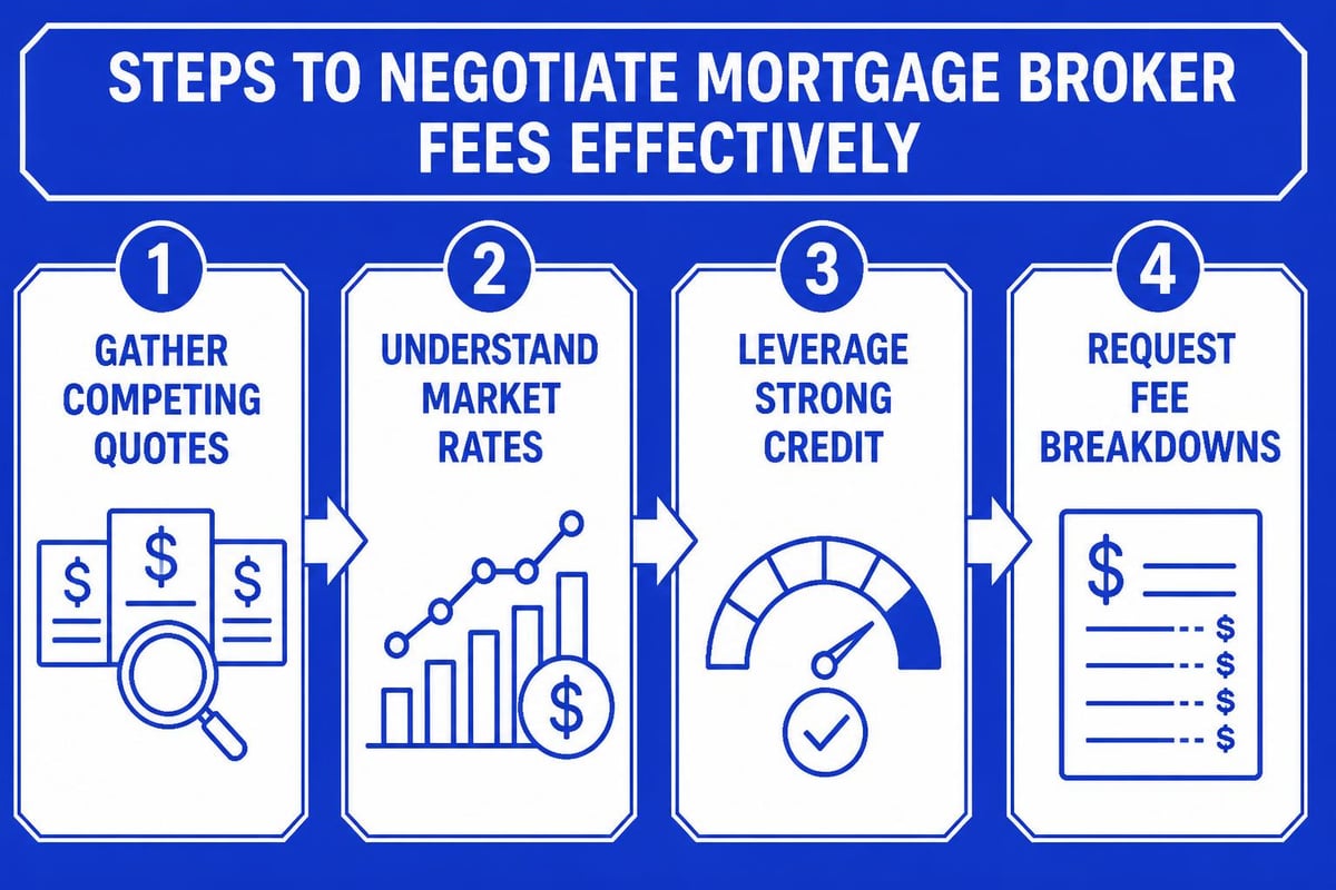 Negotiating mortgage broker fees