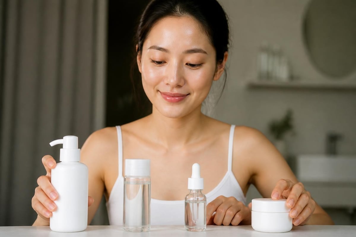 Skincare layering order
