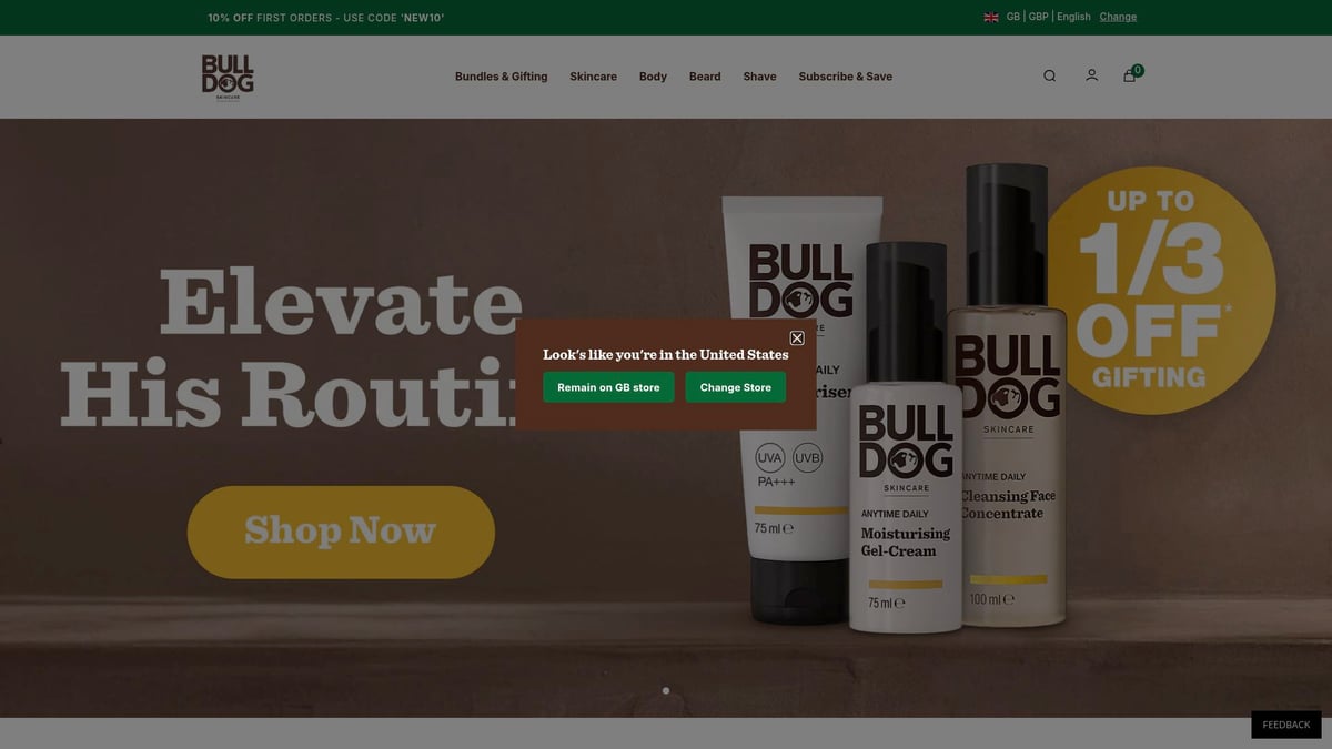 7 Bästa Veganskt Hudvårdsset Män För Fräschare Hy 2026 - Bulldog Skincare For Men Original Skincare Set