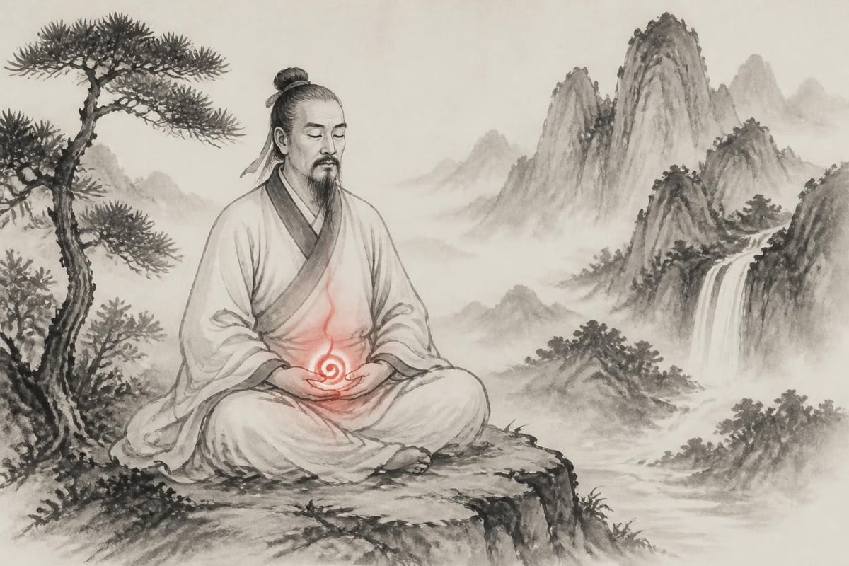 Lower dantian energy center