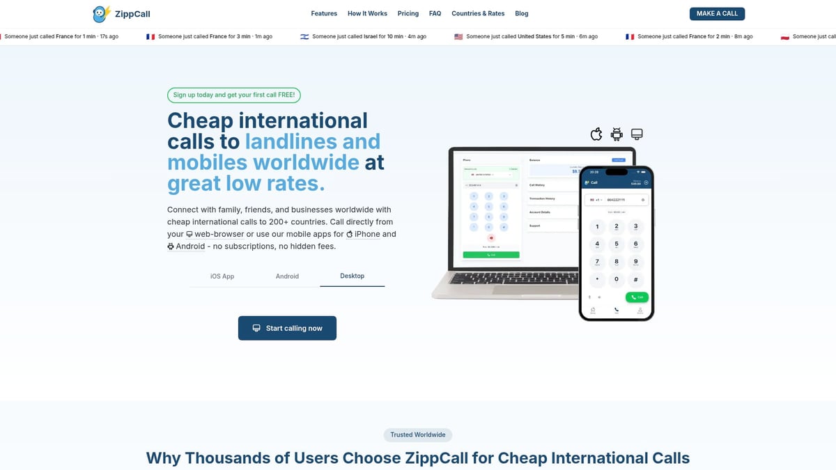 Make Overseas Call: The Essential Guide for 2025 - ZippCall: Affordable, Flexible International Calling
