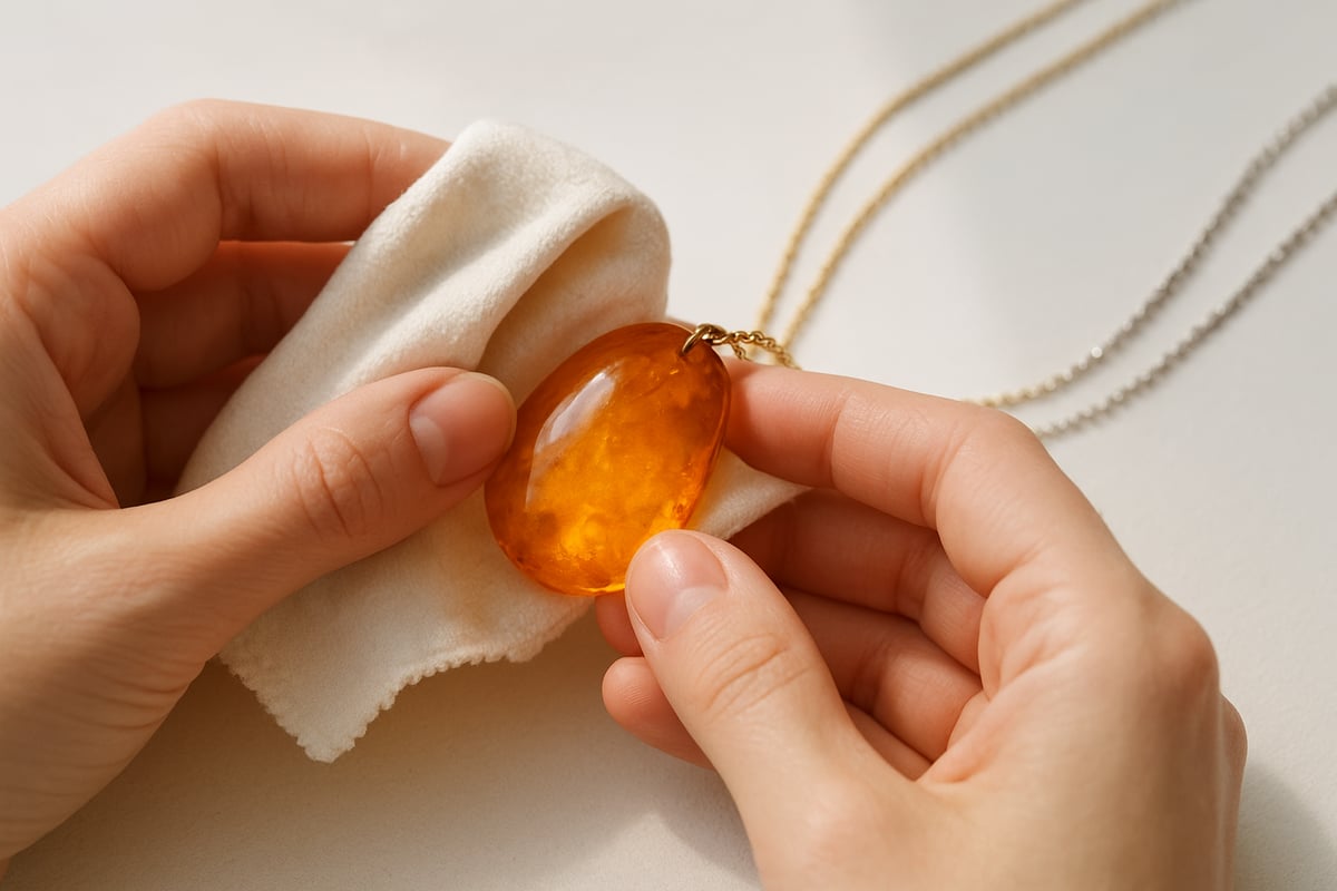 Caring for Your Amber Pendant