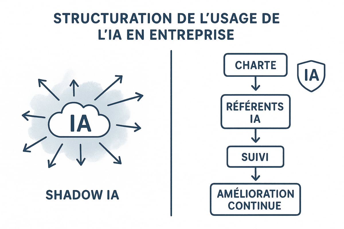 Étape 3 : Cadrer l’usage interne de l’IA et définir les règles du jeu