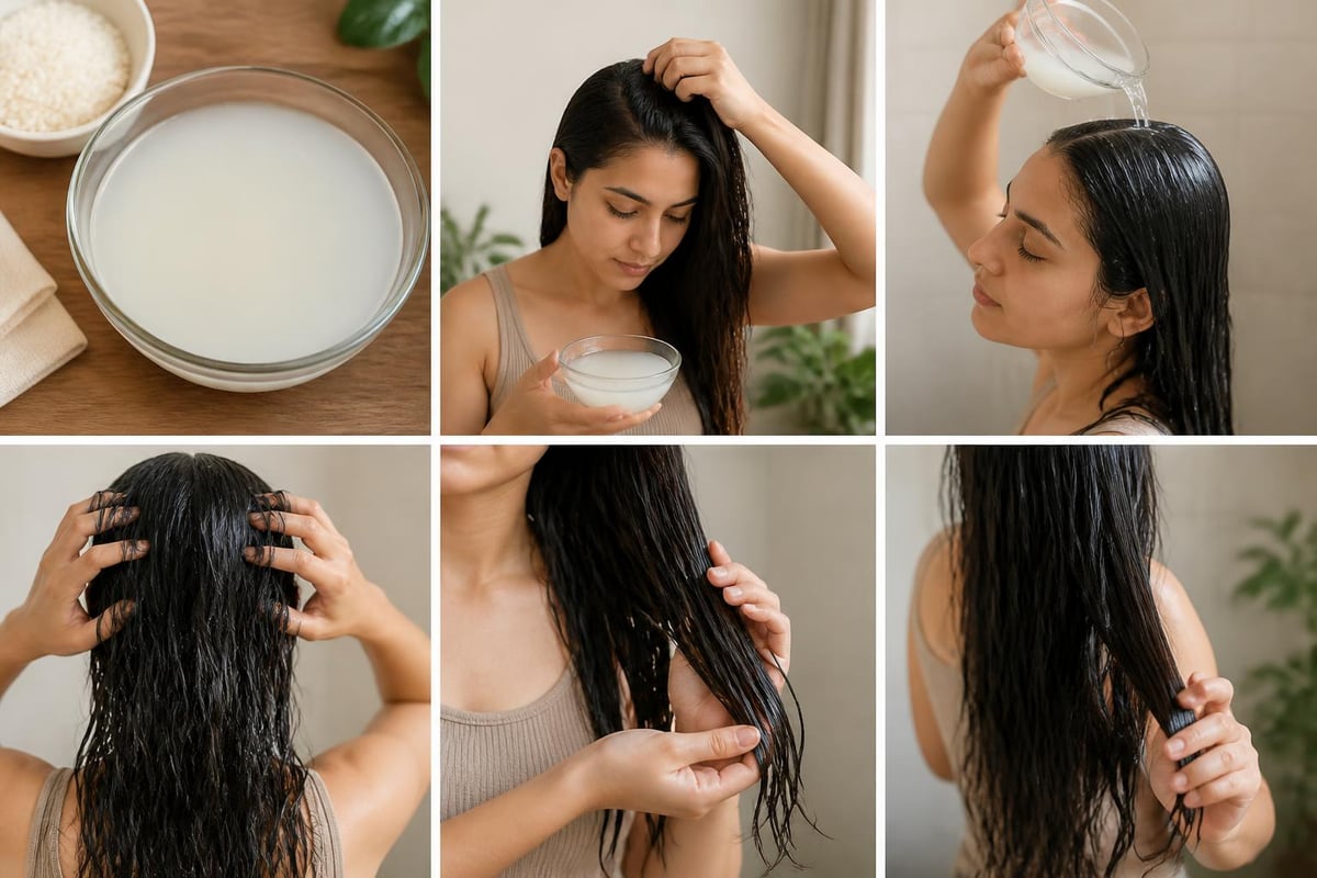 Rice water application techniques