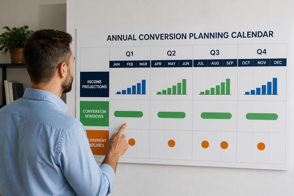 Business owner conversion timeline