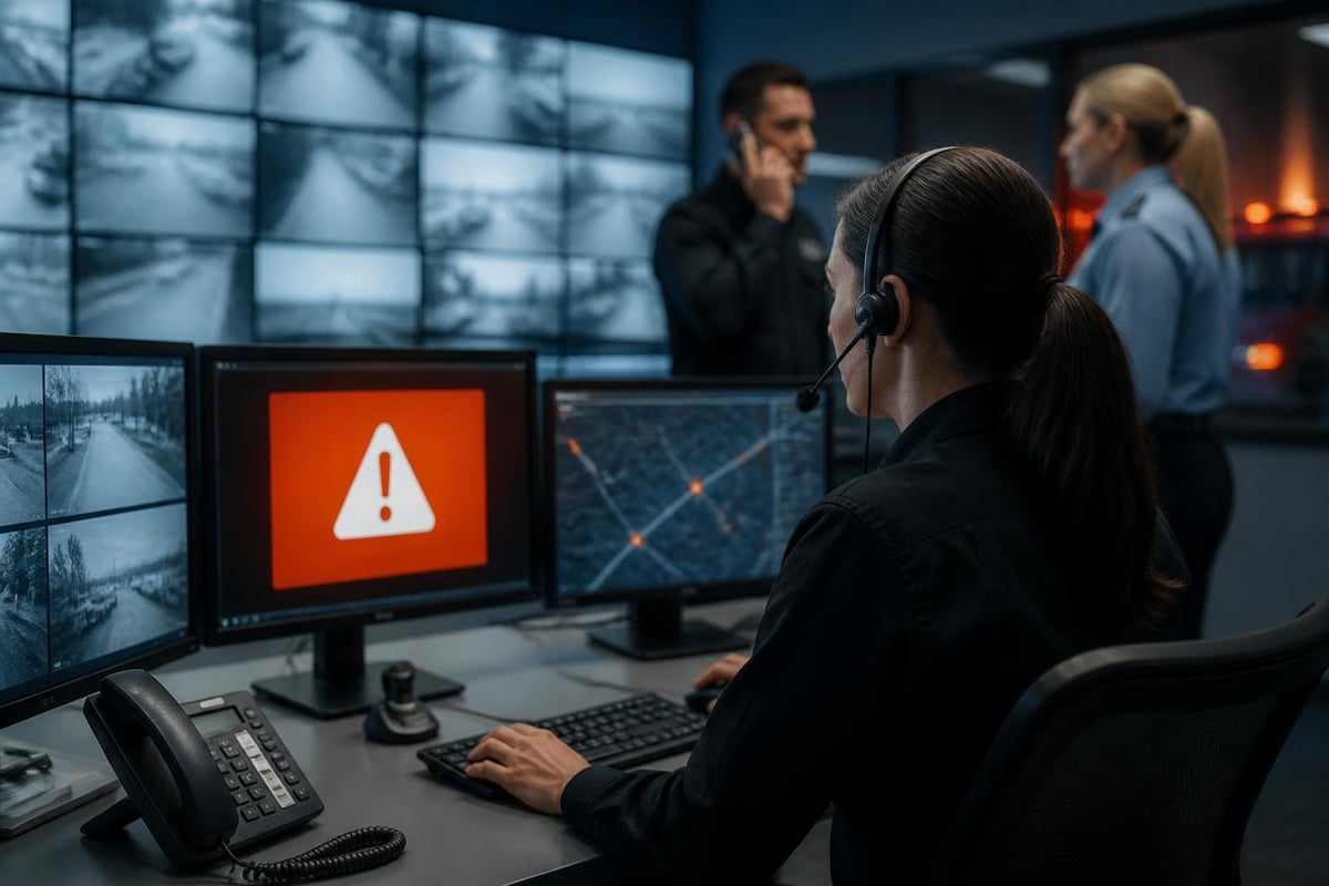 Alarm monitoring workflow