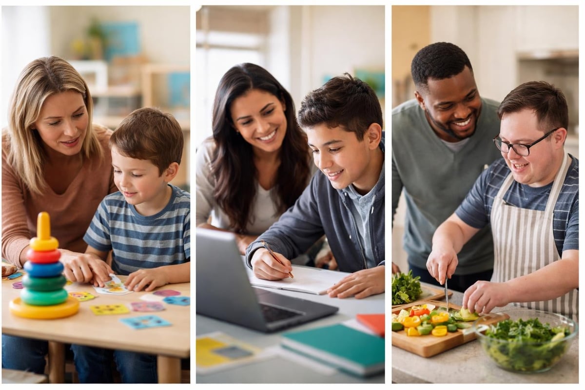 Behavior therapy techniques adapted for different age groups