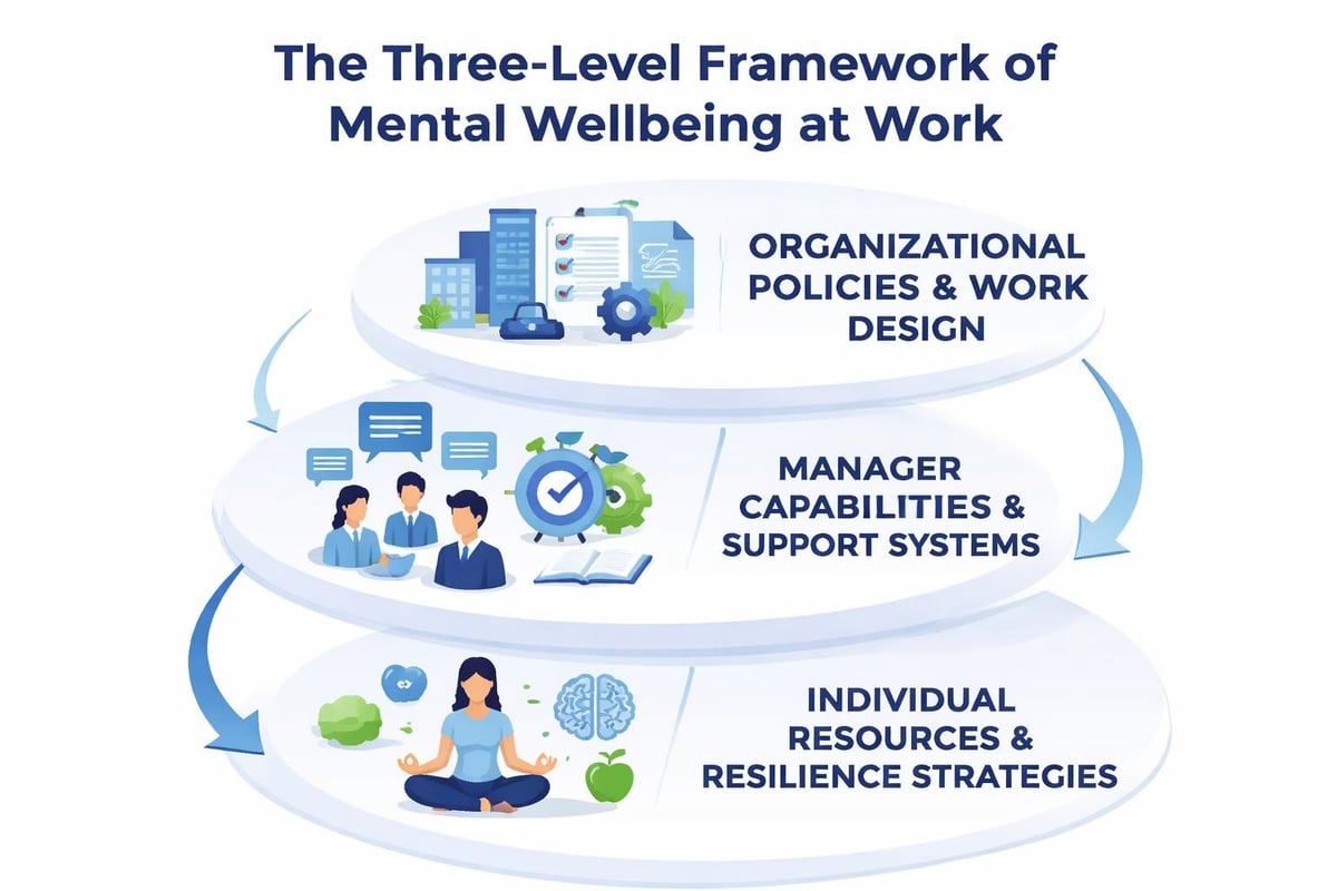 Framework showing organizational, managerial, and individual factors