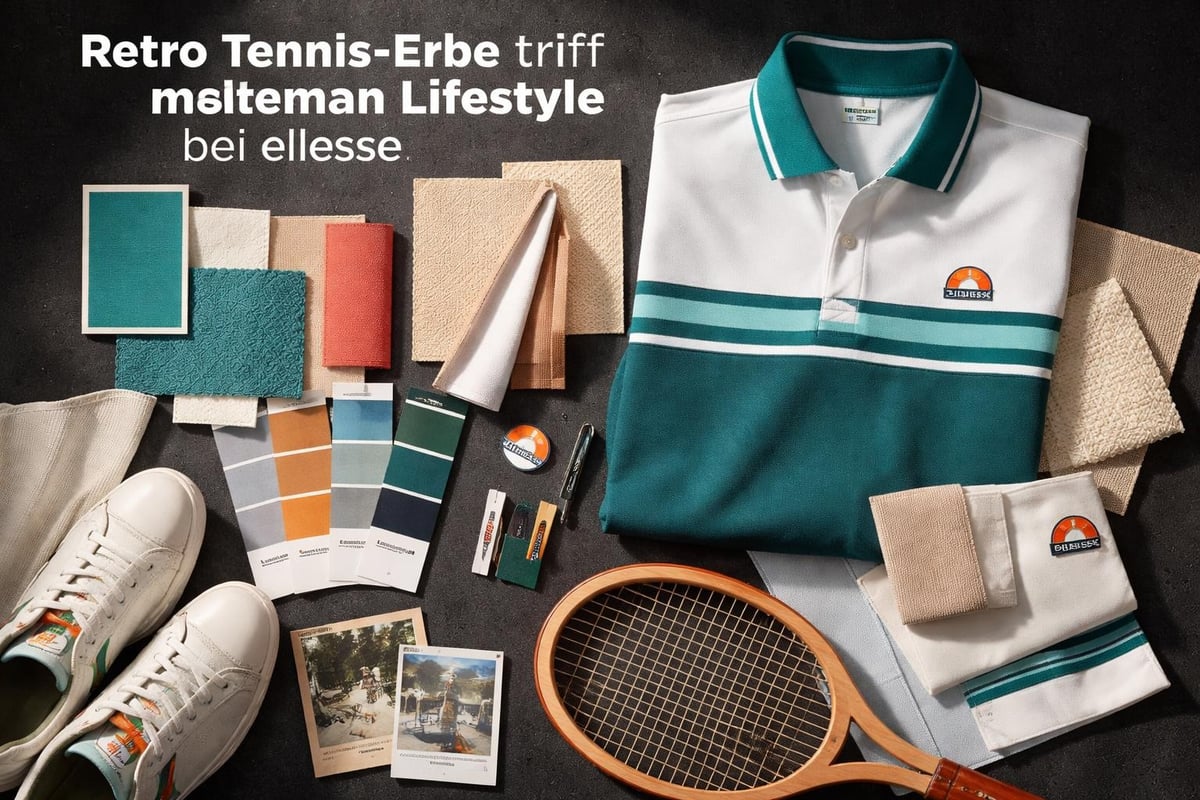 Ellesse Schuhdesign-Elemente