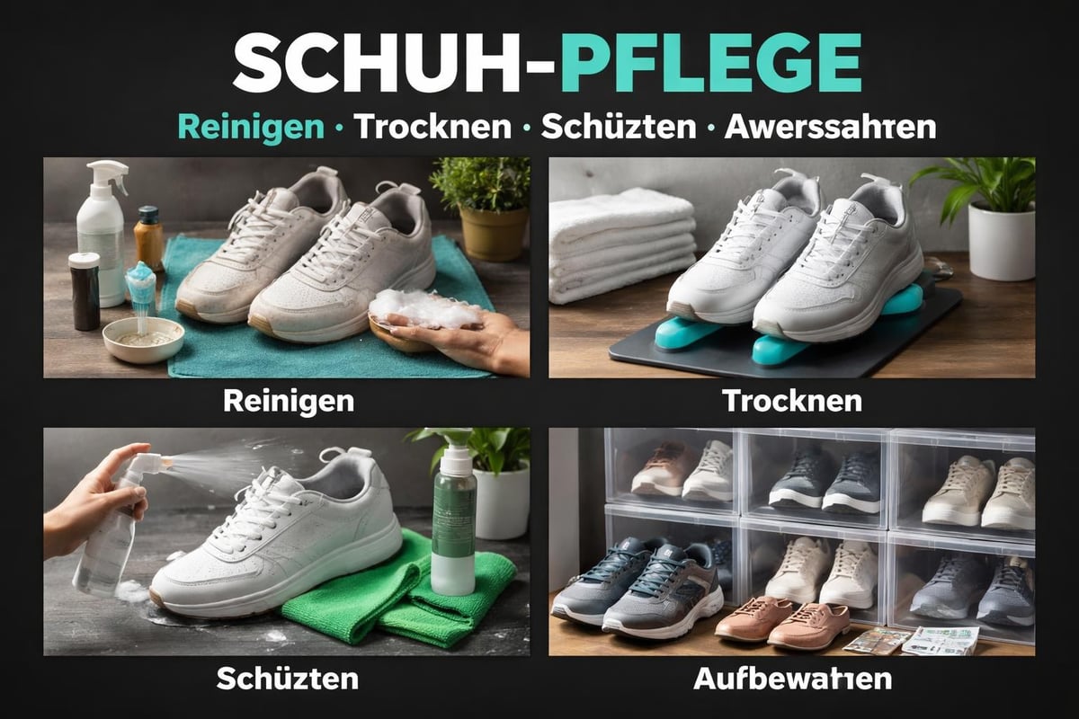 Schuhpflege-Routine
