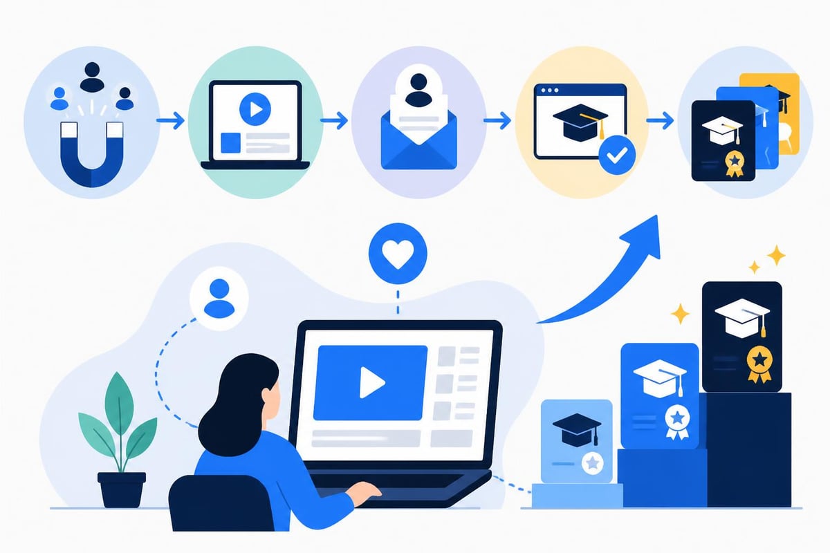 Funnel di acquisizione studenti