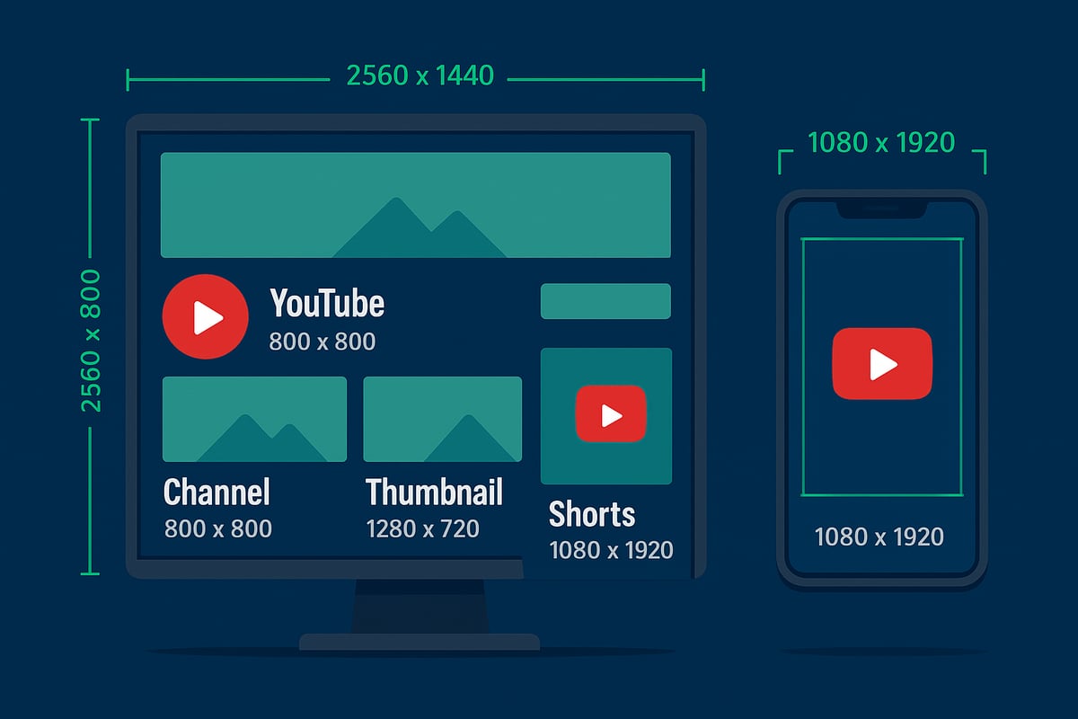 Les dimensions et formats d’images YouTube à respecter en 2025