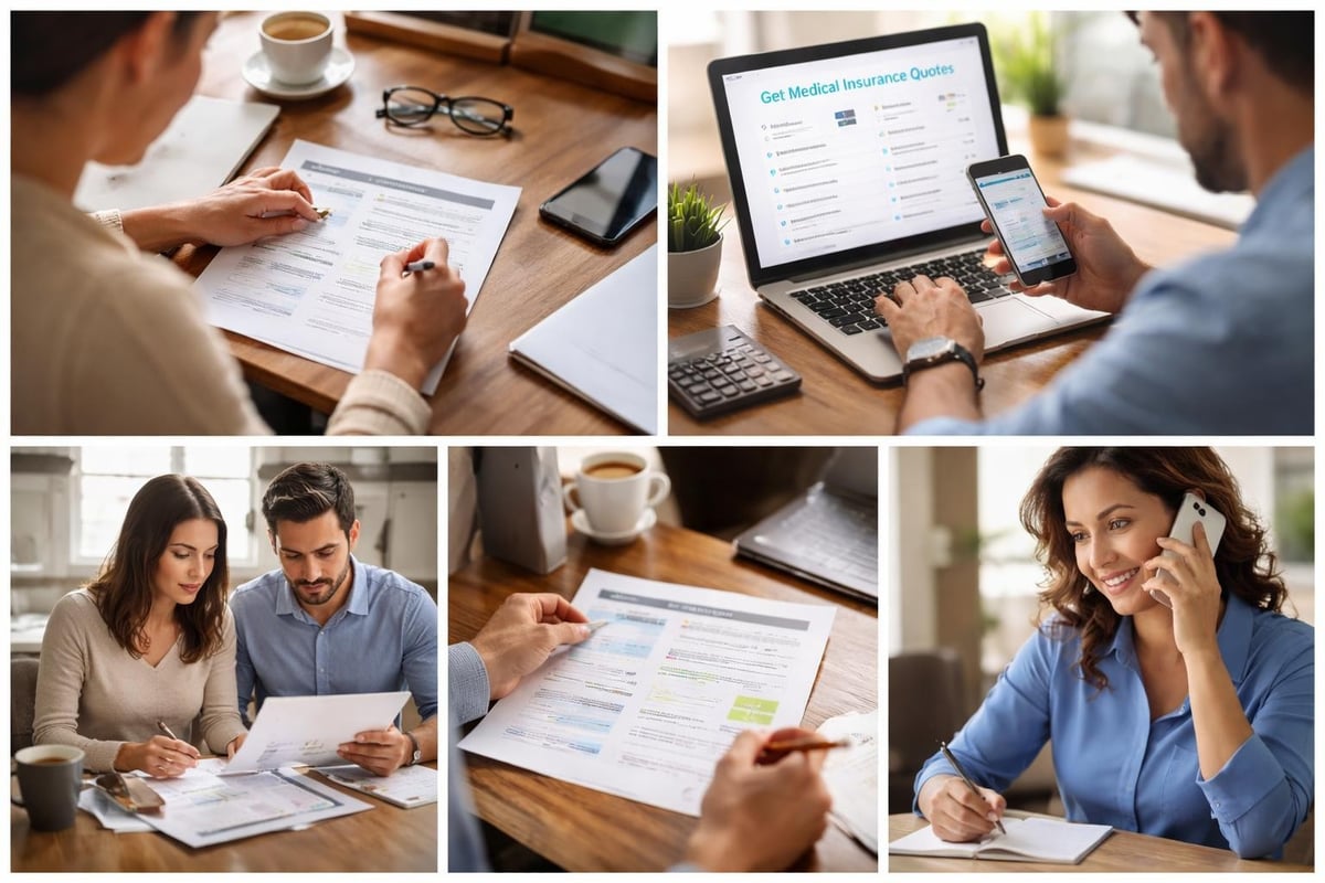 Medical Insurance Quote: Complete 2026 Guide 2 Medical insurance quote process workflow