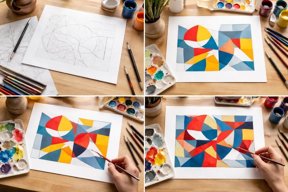 Geometric abstraction workflow