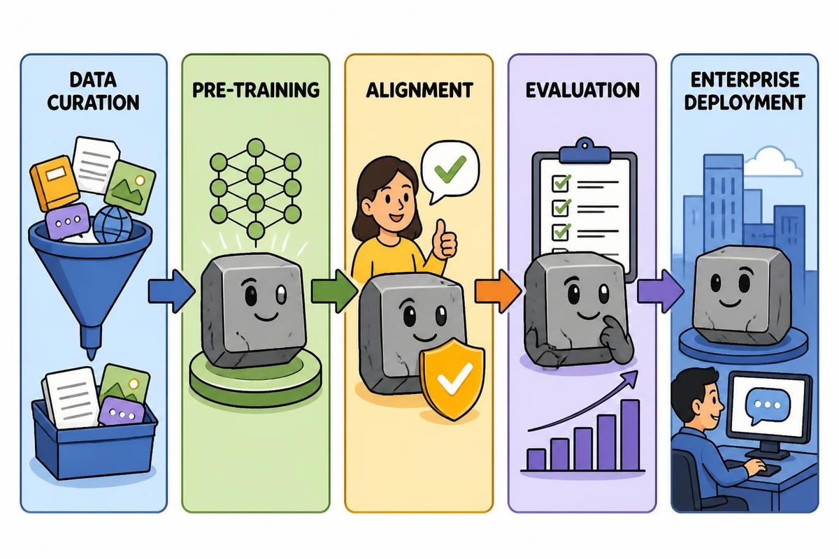 Granite model training workflow