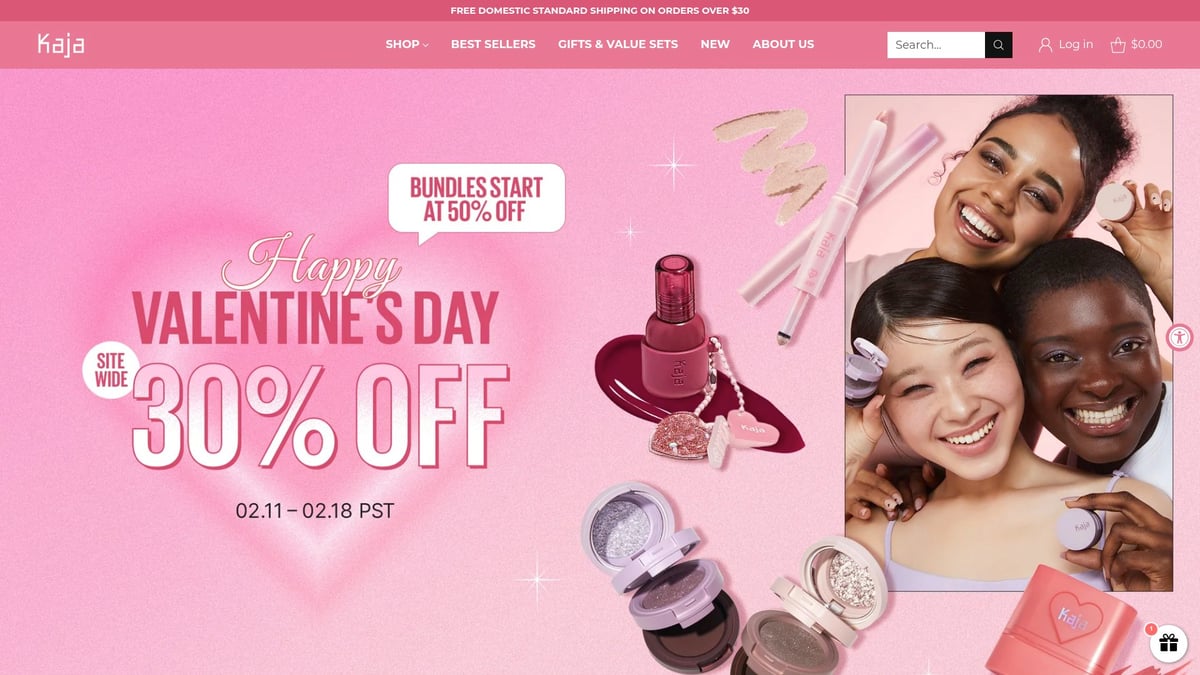 Top 8 Best Makeup Set Picks for Glowing Looks in 2026 - Kaja Beauty Festive Glow Essentials Set