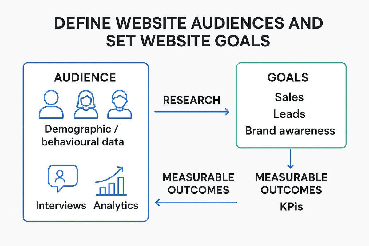 Understanding Your Audience and Setting Website Goals