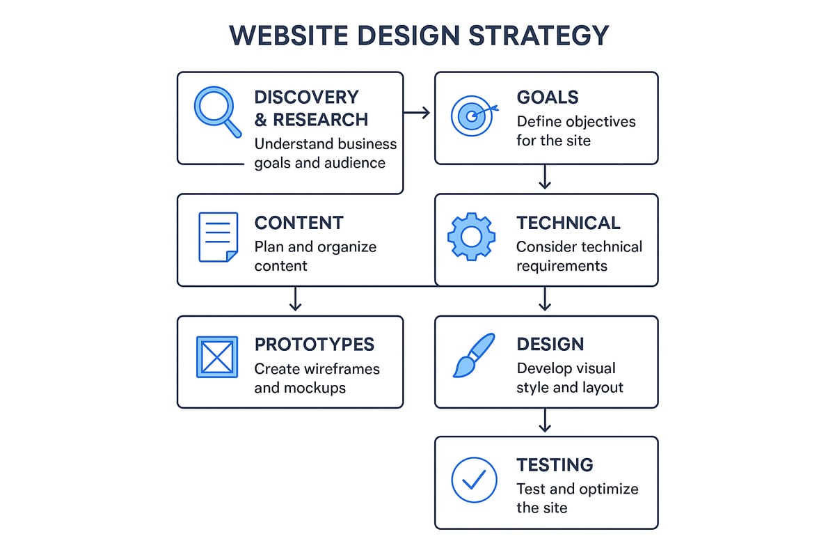 Step-by-Step Website Design Strategy Blueprint for 2026