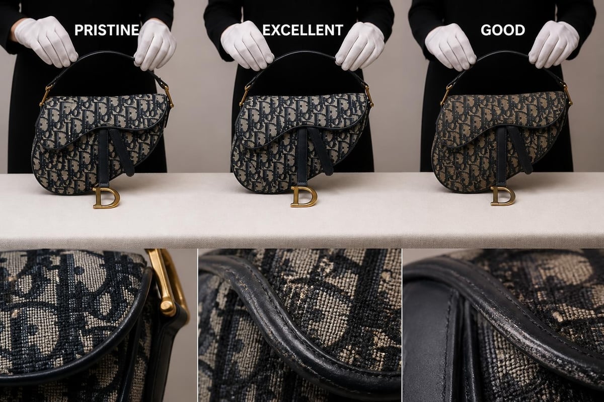 Saddle bag condition grading