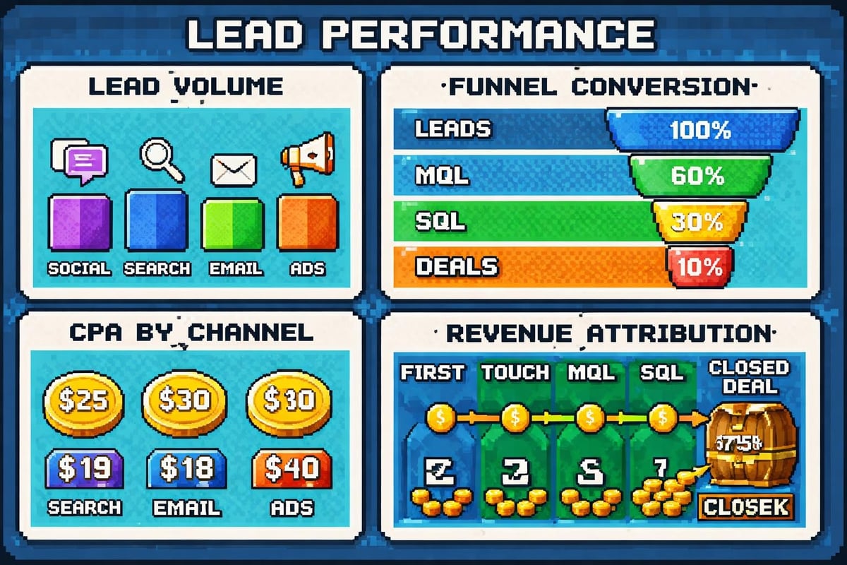Lead tracking dashboard