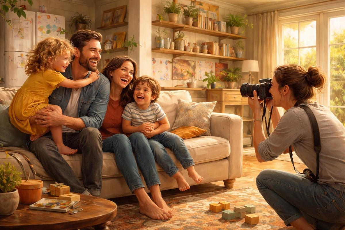 Benefits of home photoshoots