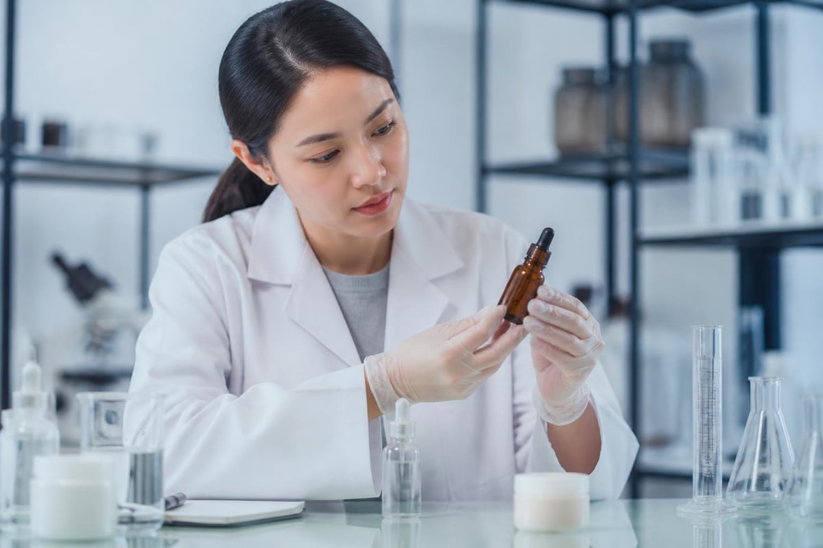 Hero skincare ingredient selection process