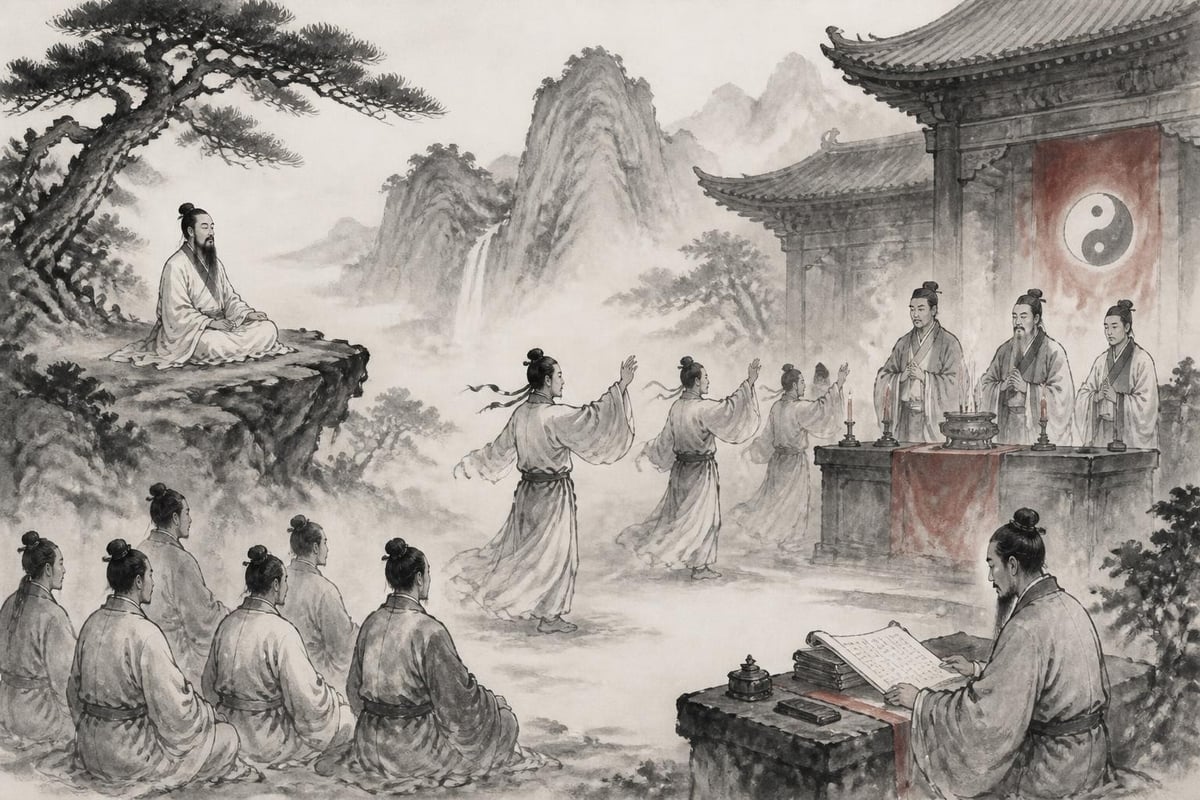 Daoist temple rituals