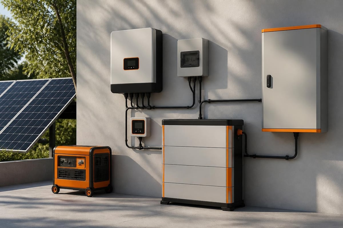 Solar PV system components