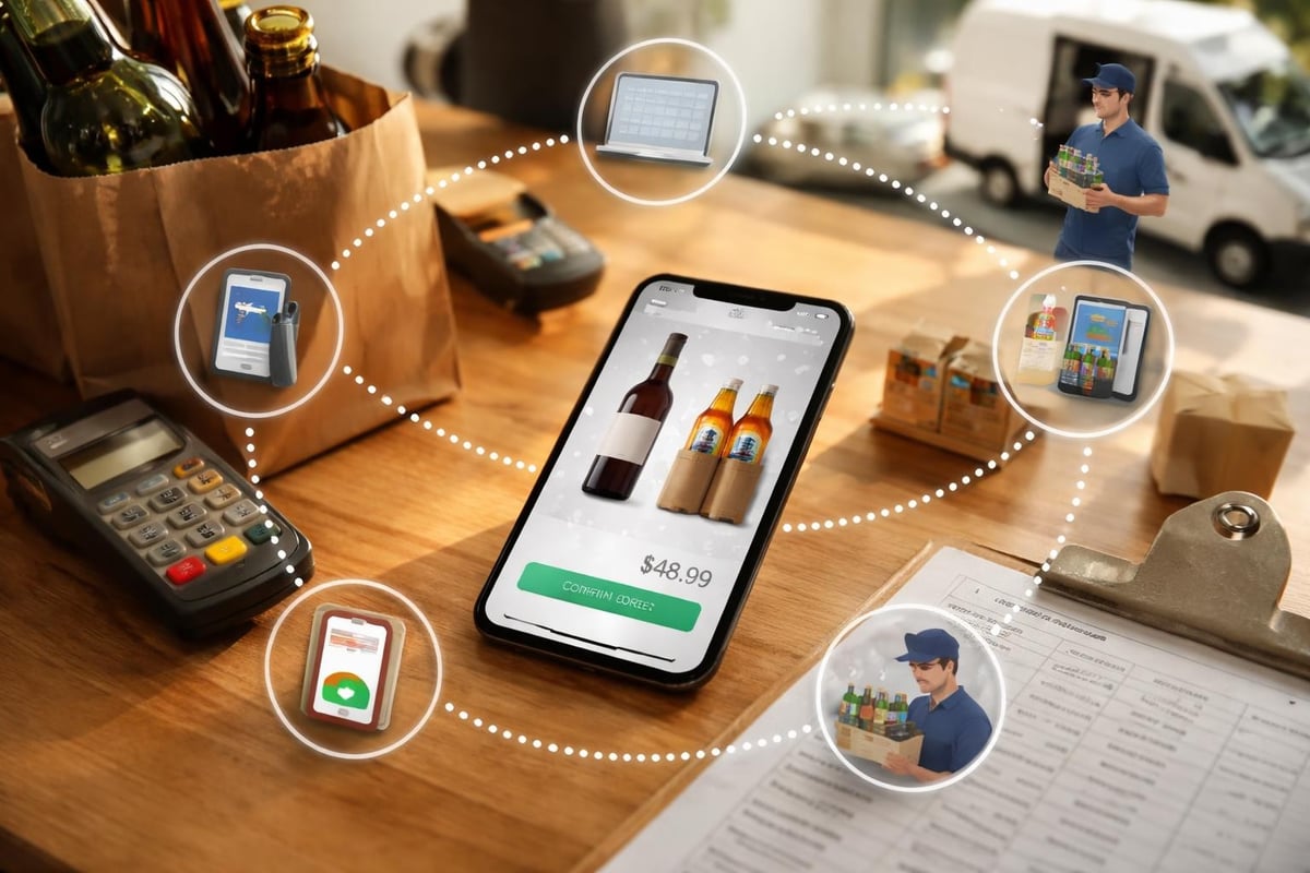 Digital bottle store technology