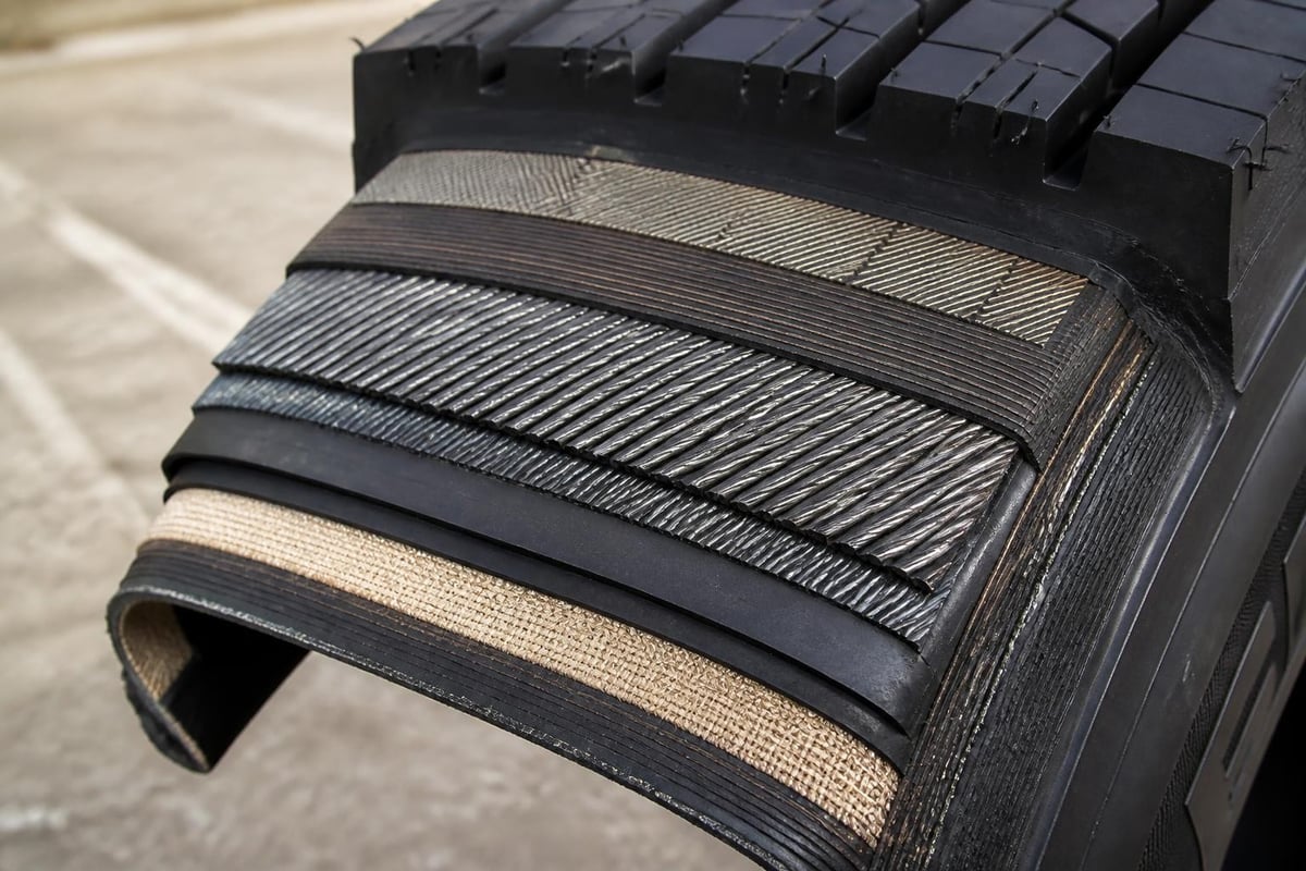 295 75R22.5 Drive Tires: Complete Specifications Guide 3 Drive tire construction layers