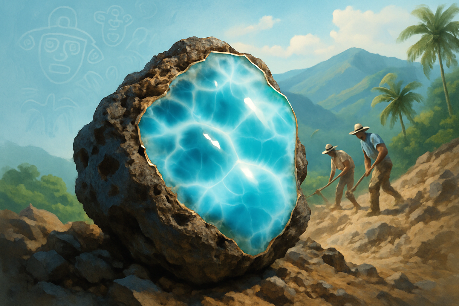 What is Larimar Stone? Origins, History & Rarity