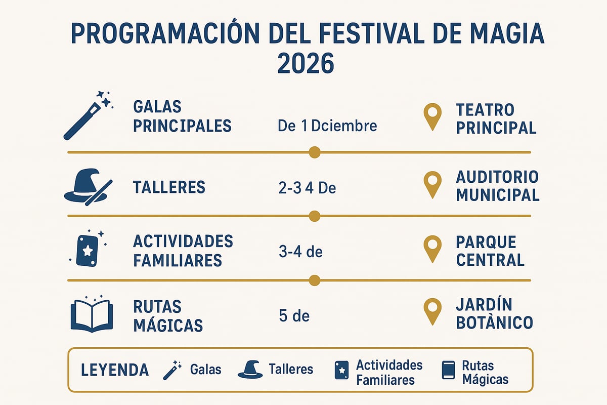 Programación y Actividades Destacadas del Festival 2026