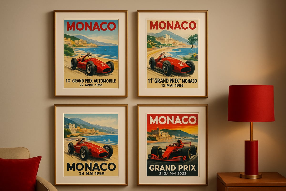 The Legacy of Monaco Grand Prix Prints