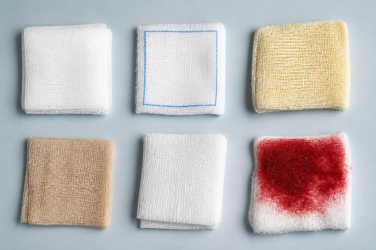 Specialized gauze types