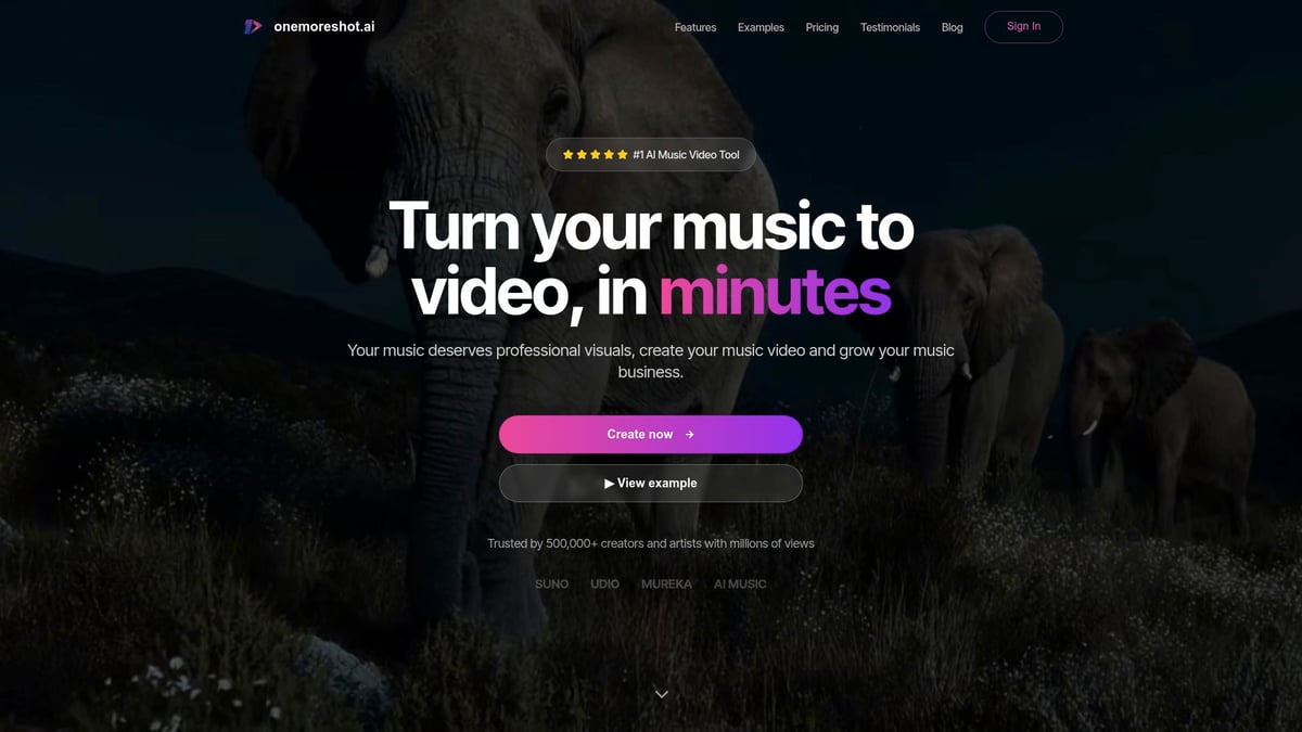 Generate Videos with AI: The Essential Guide for 2026 - 1 More Shot: AI-Powered Music Video Generator