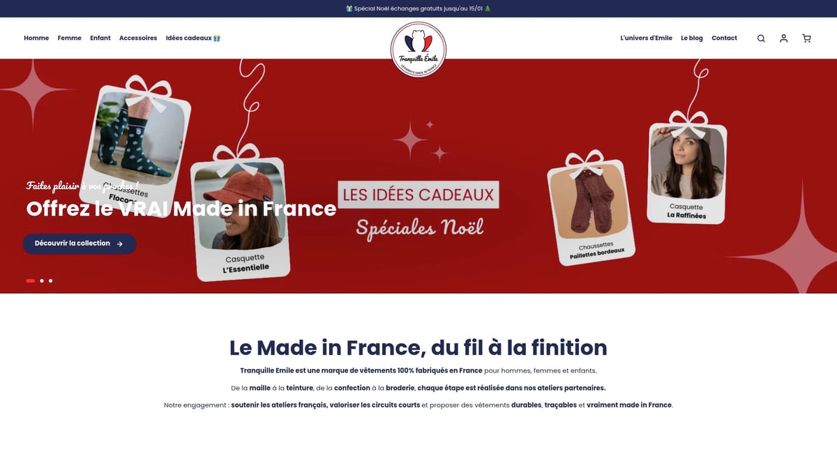 7 Meilleurs Vétement Made in France à Découvrir en 2026 - Tranquille Emile