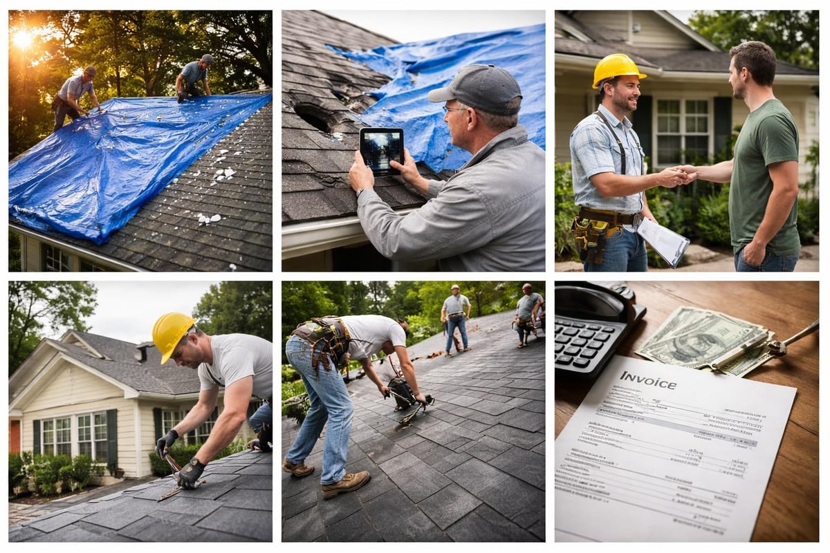 Emergency repair timeline