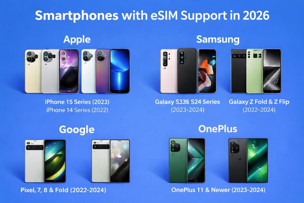 ESIM compatibility across devices