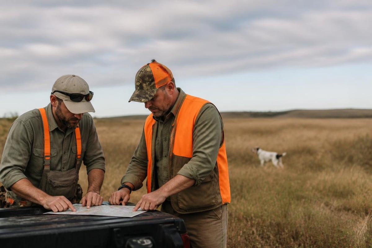 Upland hunting trip planning
